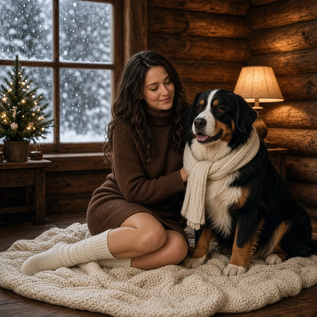 Log Cabin Snow