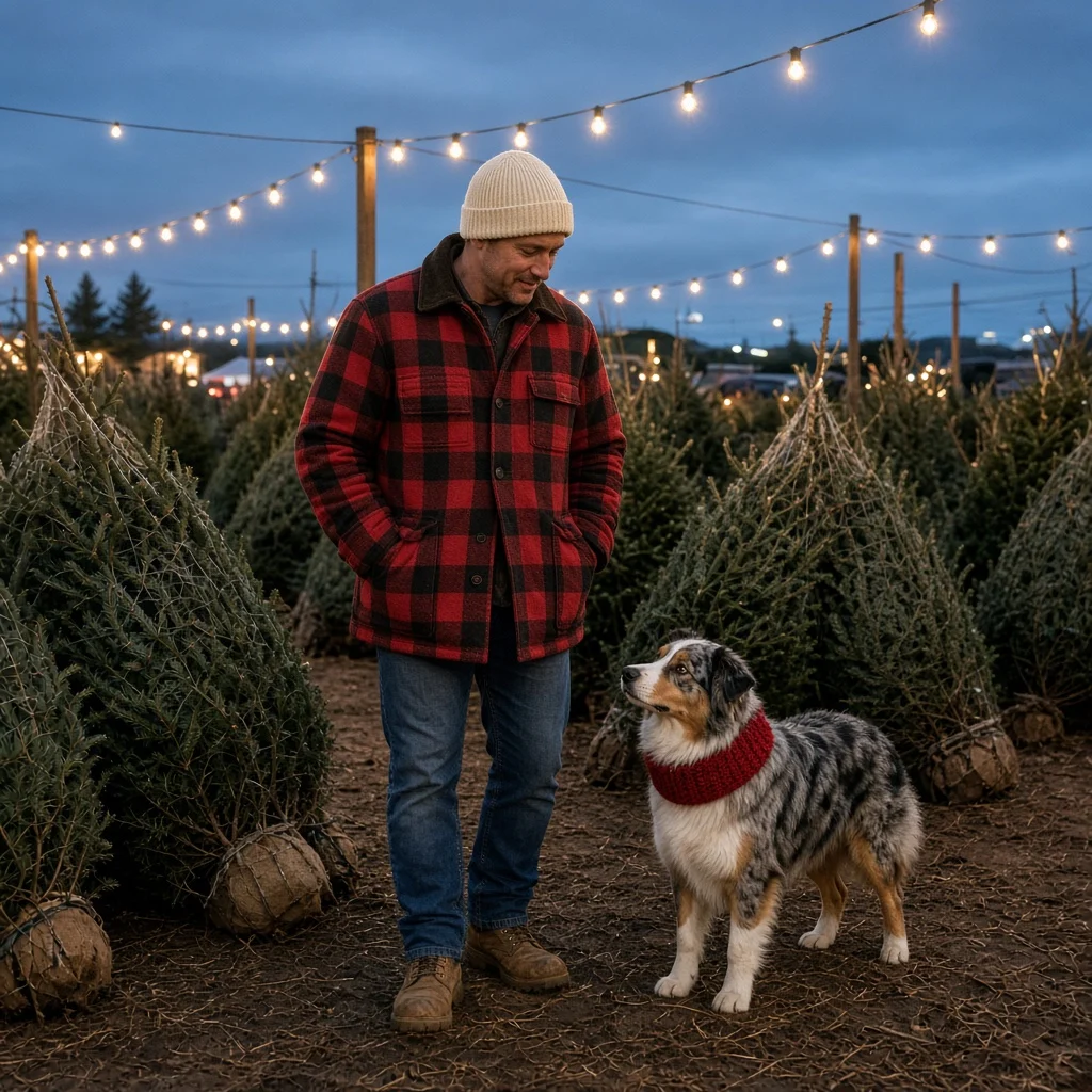 Tree Lot Evening
