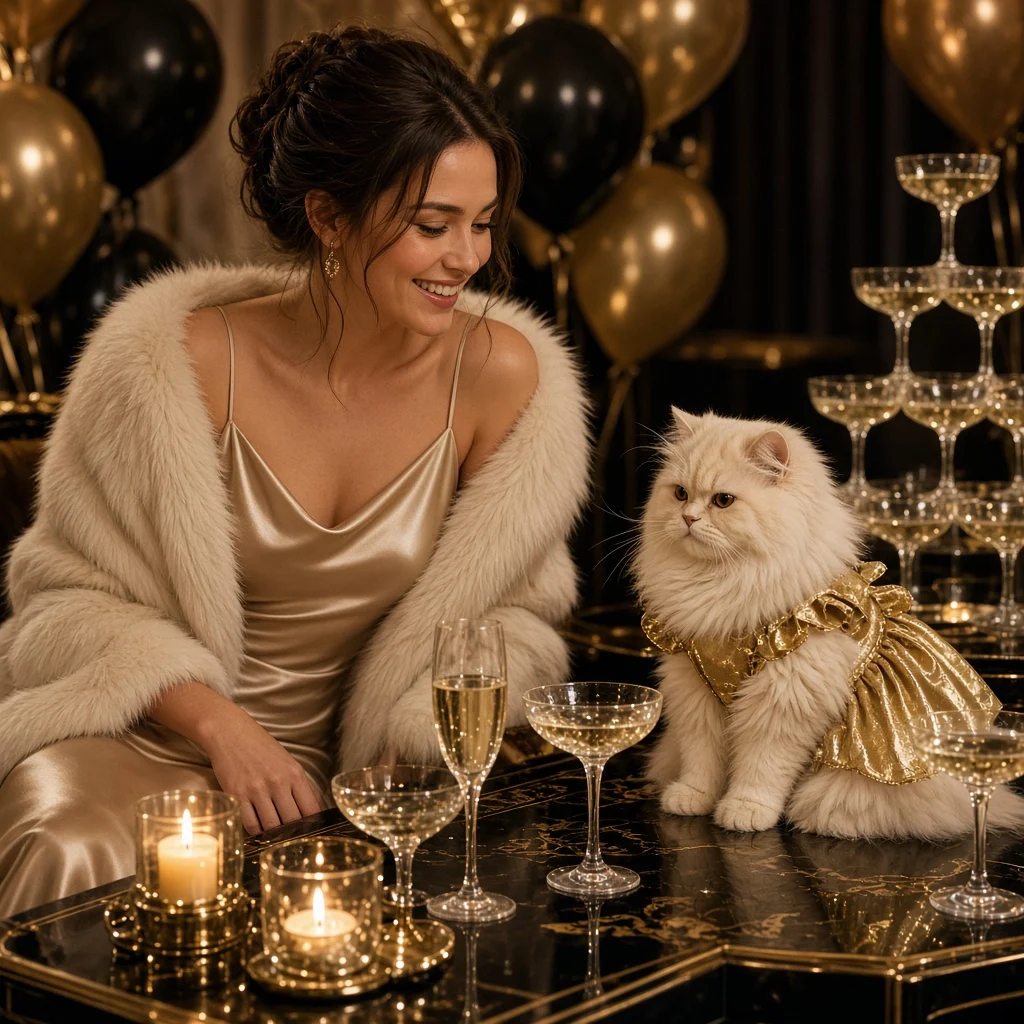 Champagne Silk Party