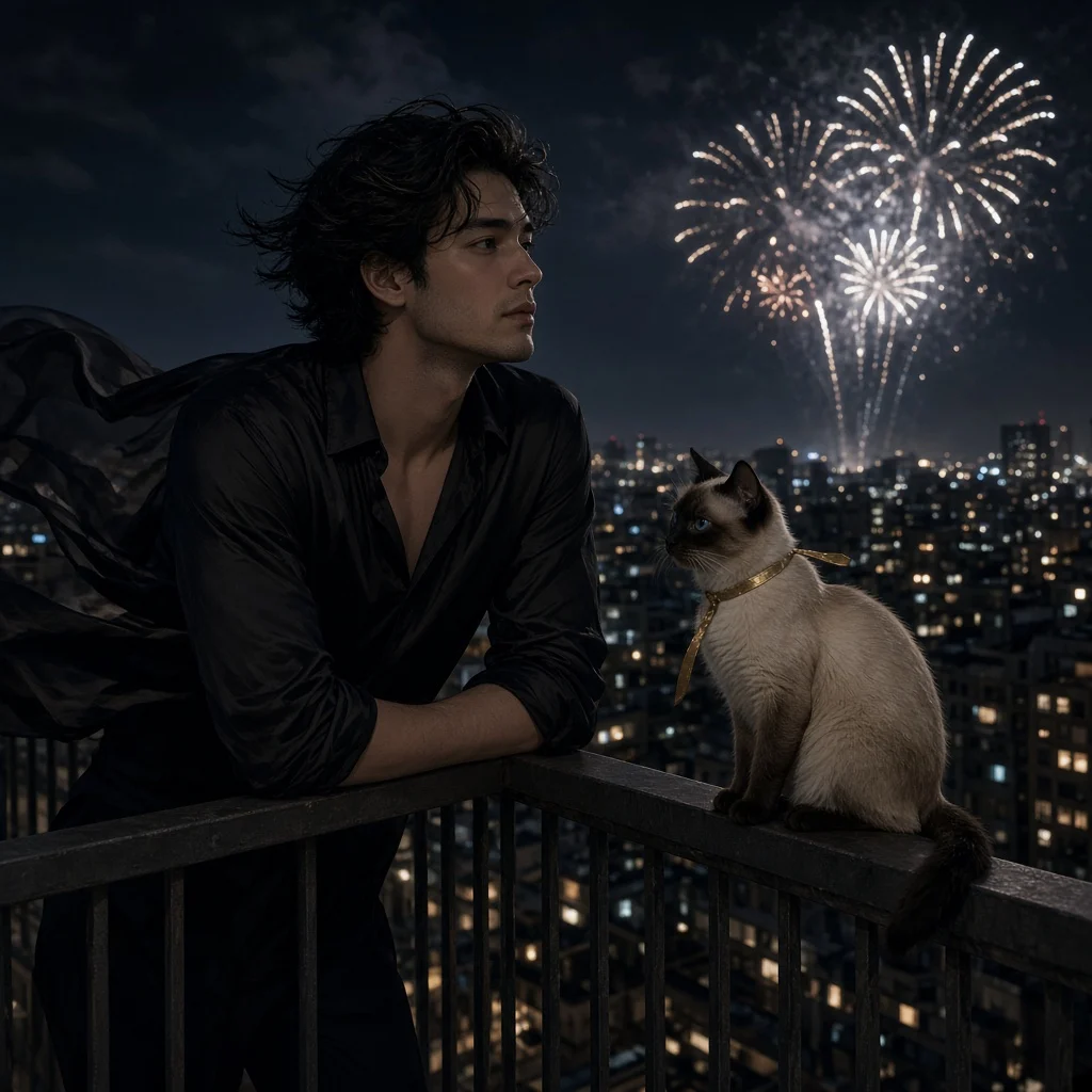 Balcony Fireworks