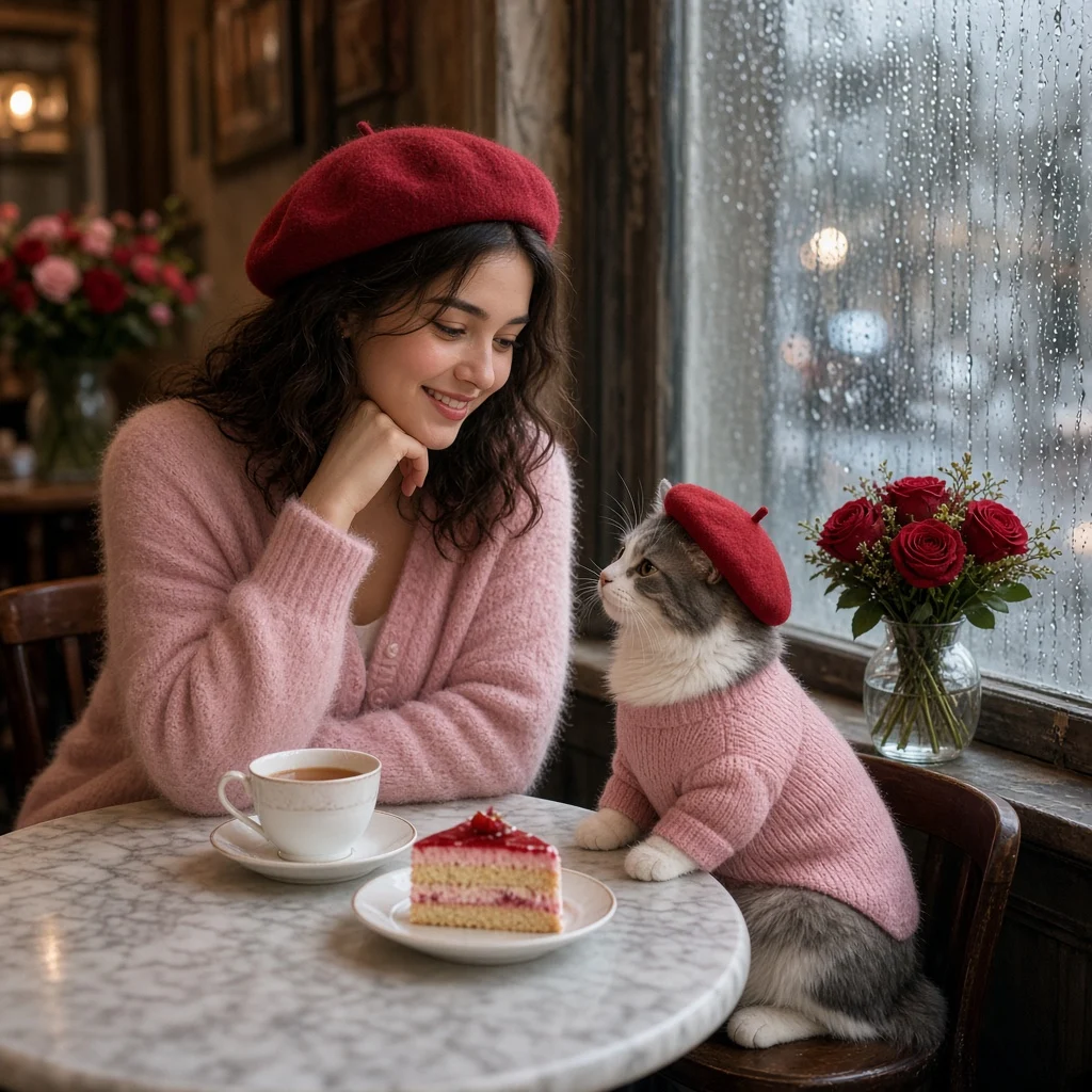 Café Rose Beret