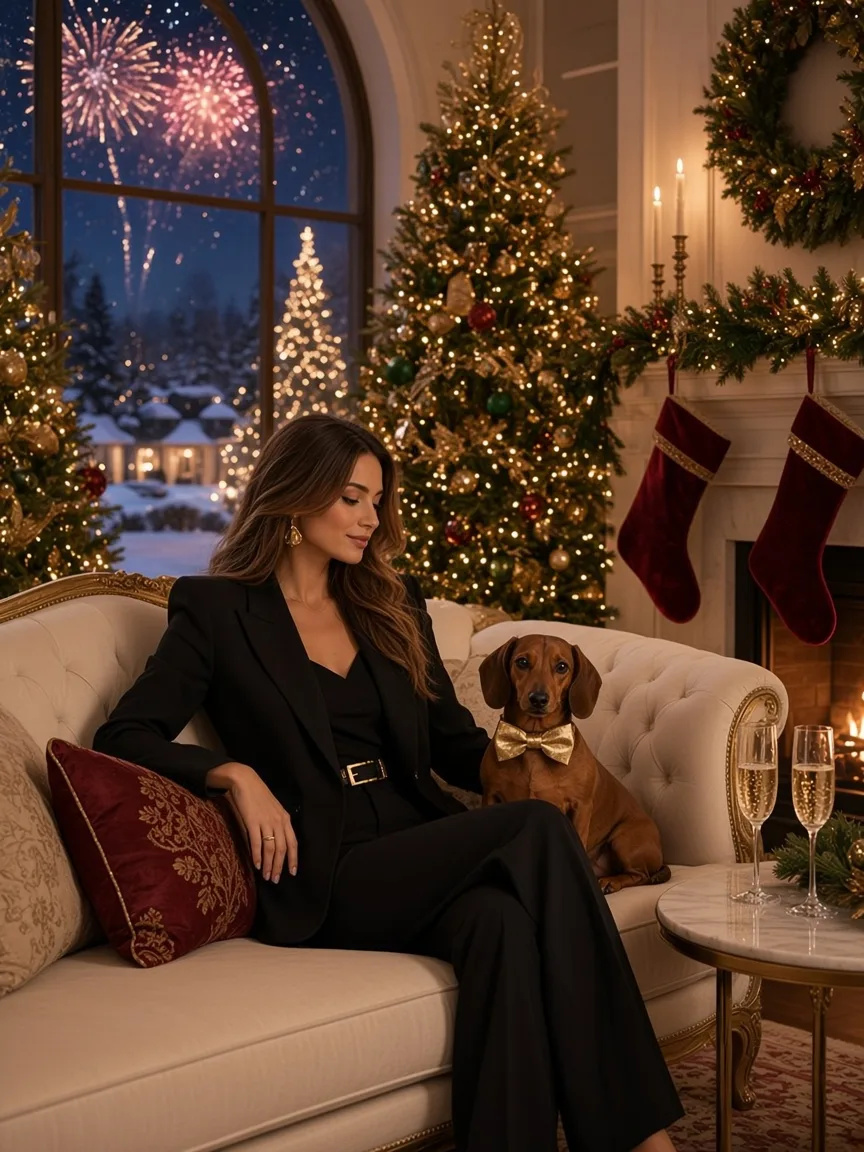 Newyear Dachshund