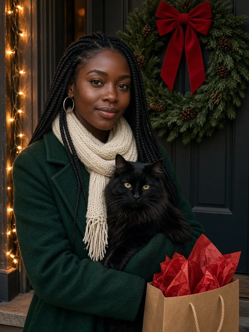 Scarf At The Door